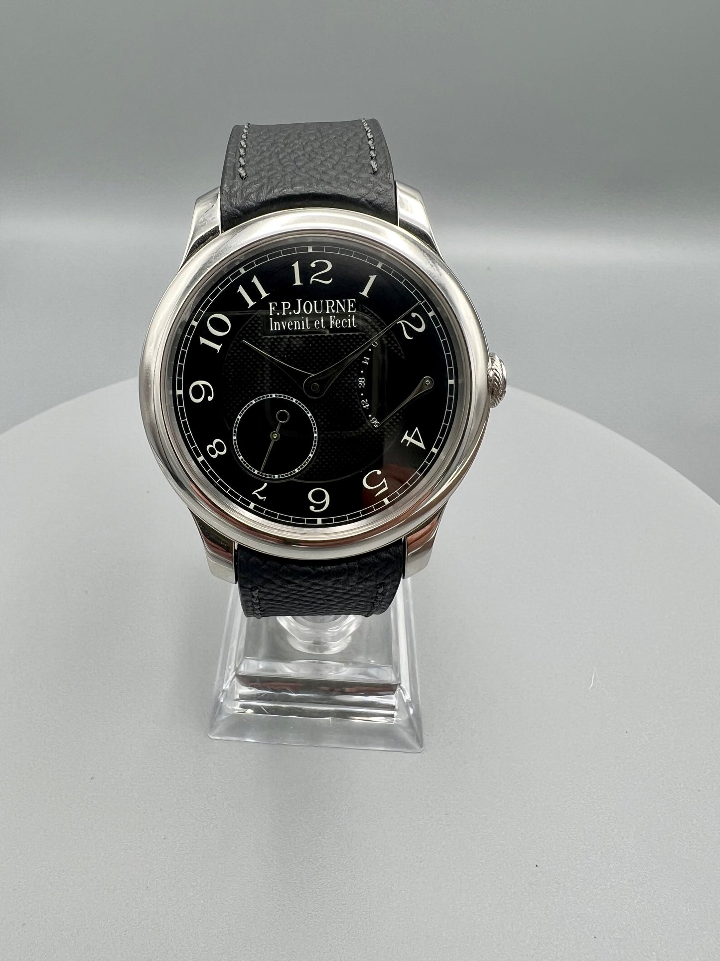 FP Journe Chronometre Souverin Cal 1304 Black Label, Platinum, Rare and Discontinued