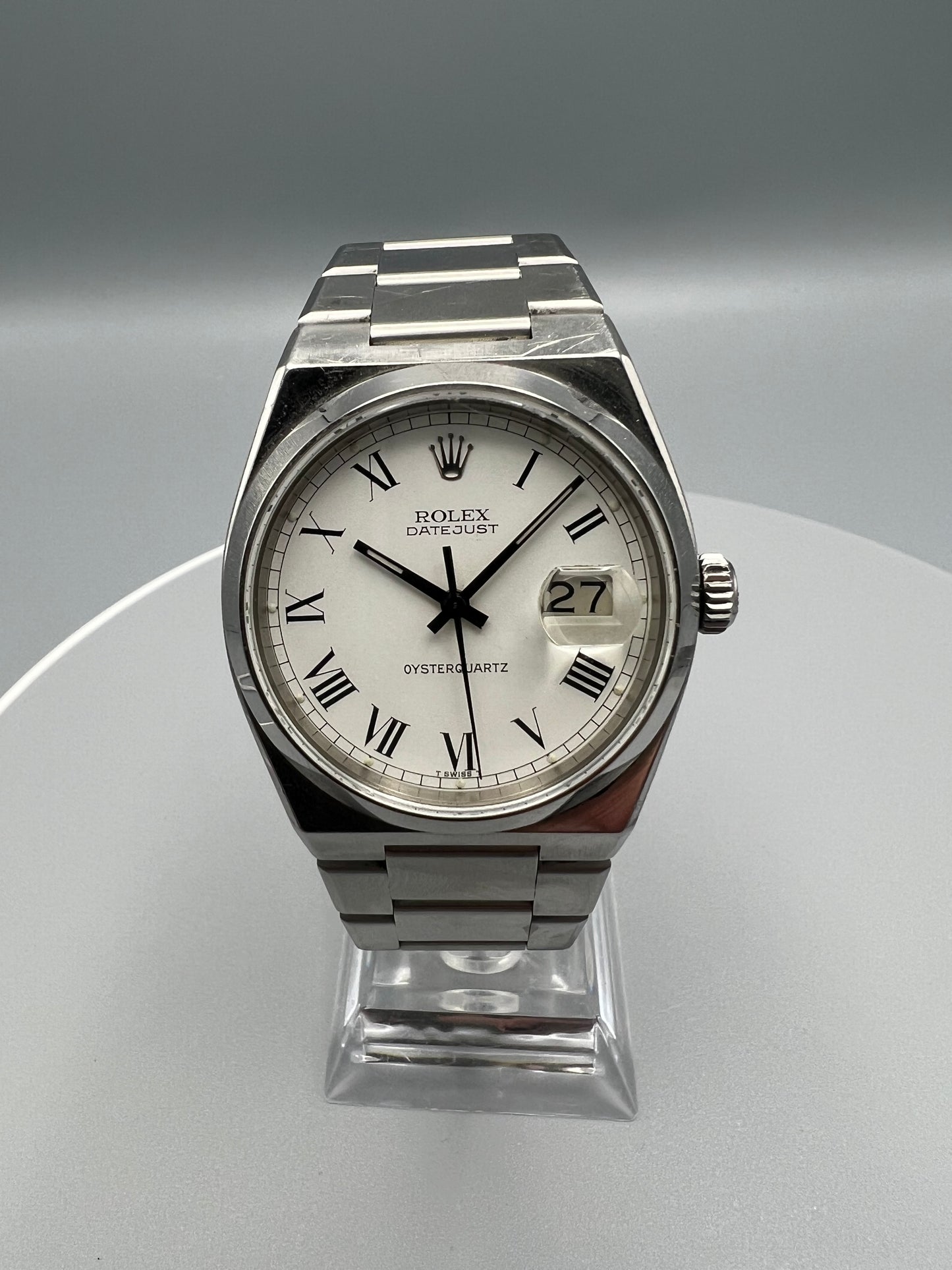 Rolex Ref 17000 Oyster Quartz Date-Just Ref 17000, 1978 Early Buckley Dial, Unpolished, RARE