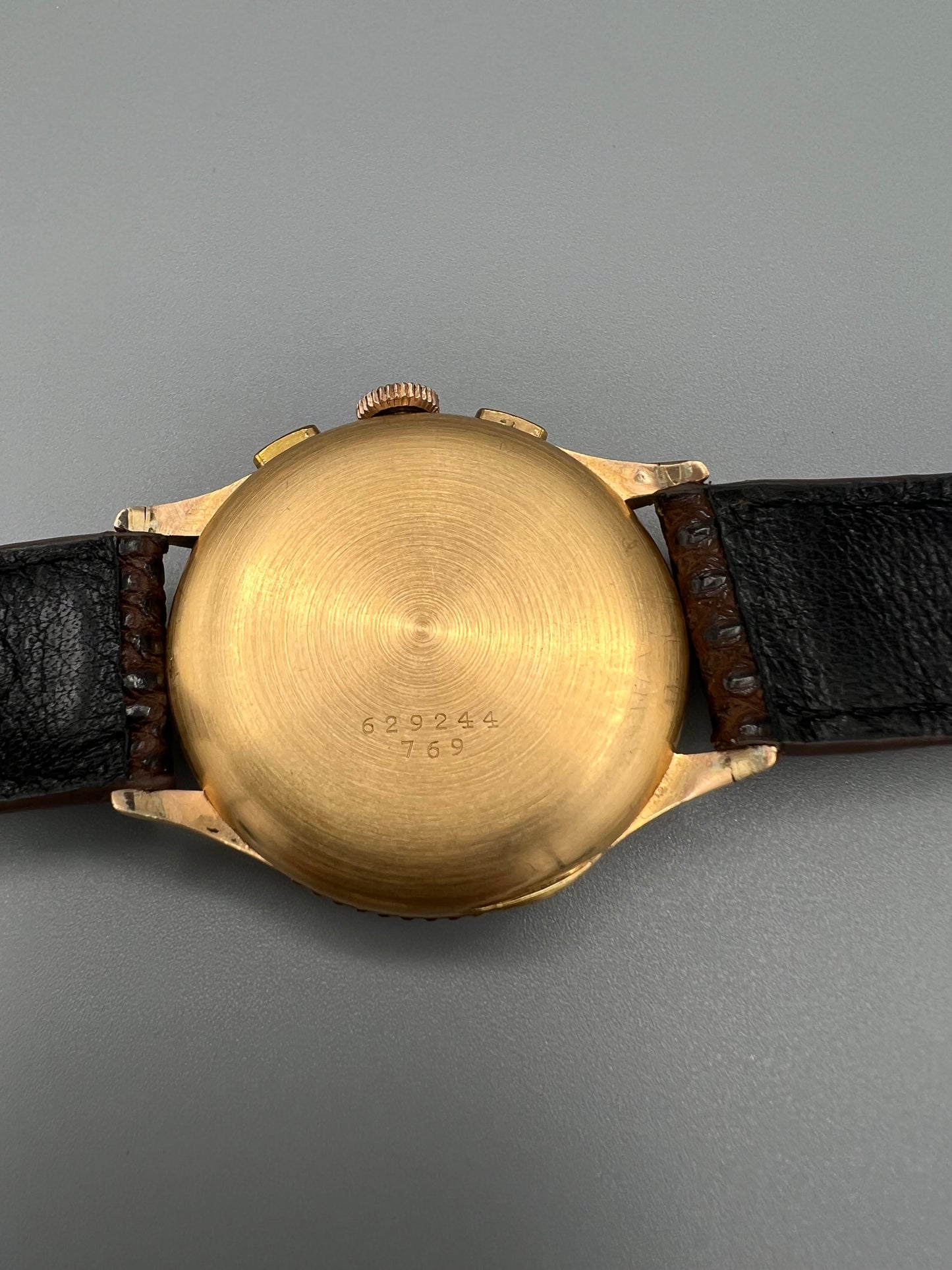 Breitling 18k Ref 769 Rose Gold Chronomat First Edition Circa 1945