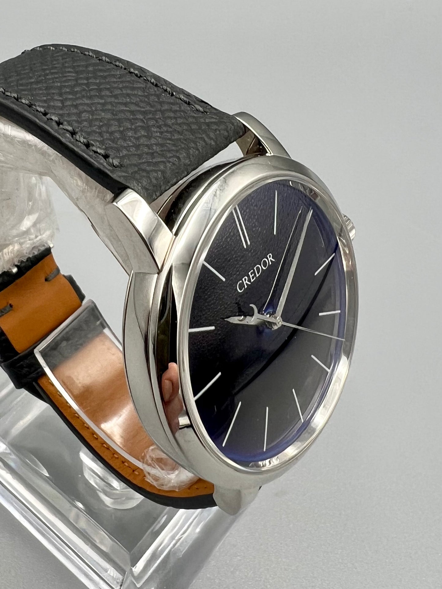 Seiko Credor Eichi II, Rare Platinum Case and Blue Hand Finished Porcelain Enamel Dial, Full Set, As New, Sold in Dec 2022