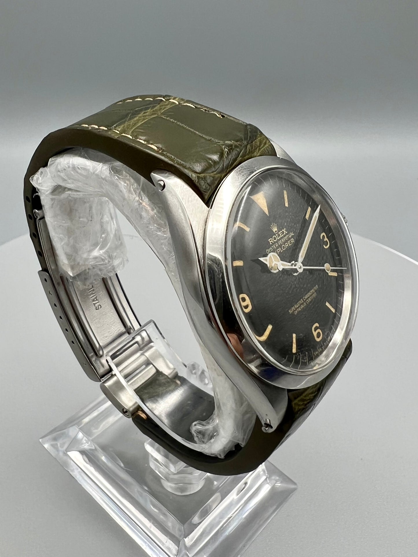 Rolex Ref 1016, Explorer, Rare Glossy Type 4 Gilt Dial, 1965, Excellent Condition