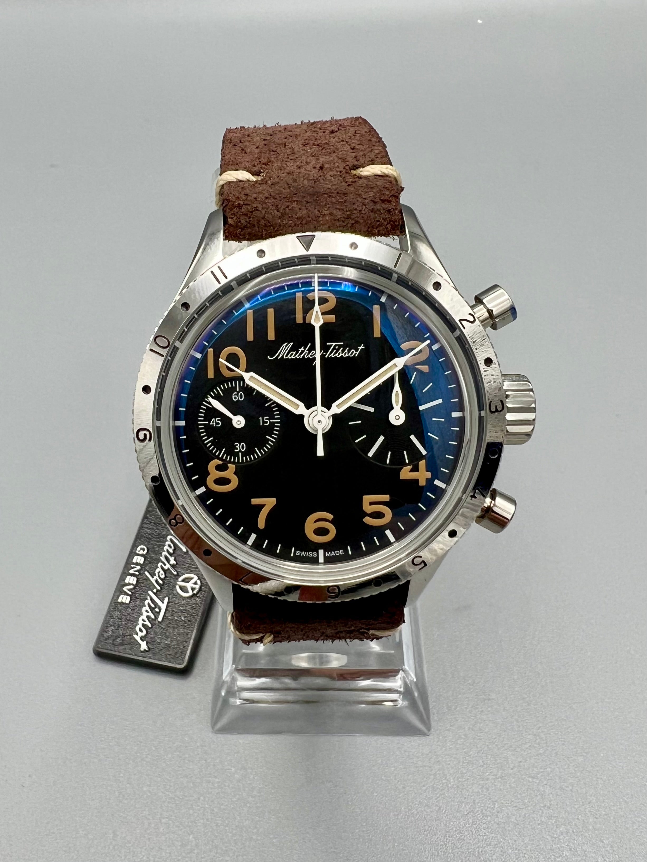 Mathey Tissot Type XX Tribute X Massena LAB Flyback Chronograph Limit Parthian Watch Company