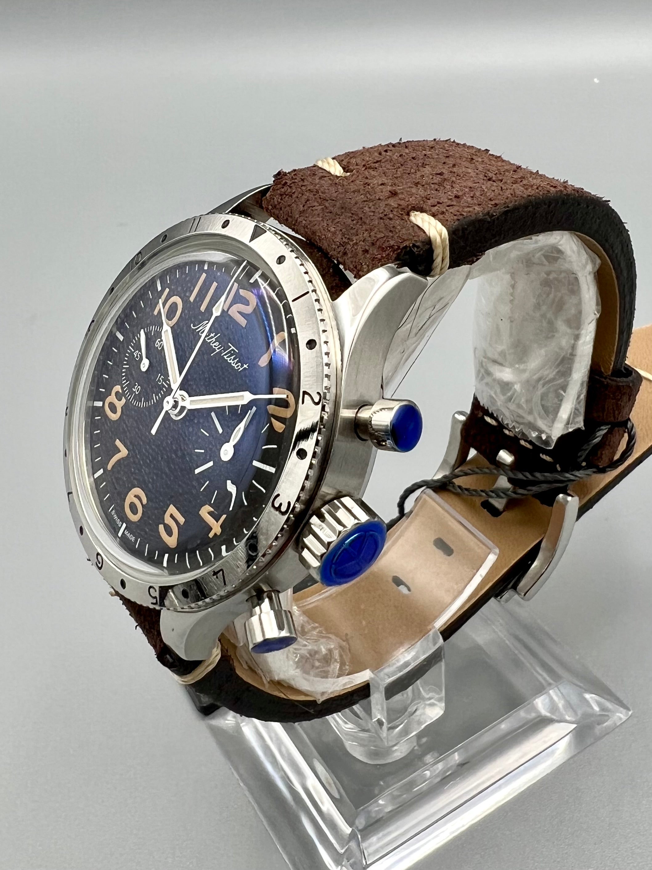 Mathey Tissot Type XX Tribute X Massena LAB Flyback Chronograph Limited Edition of 25 Unused 2023