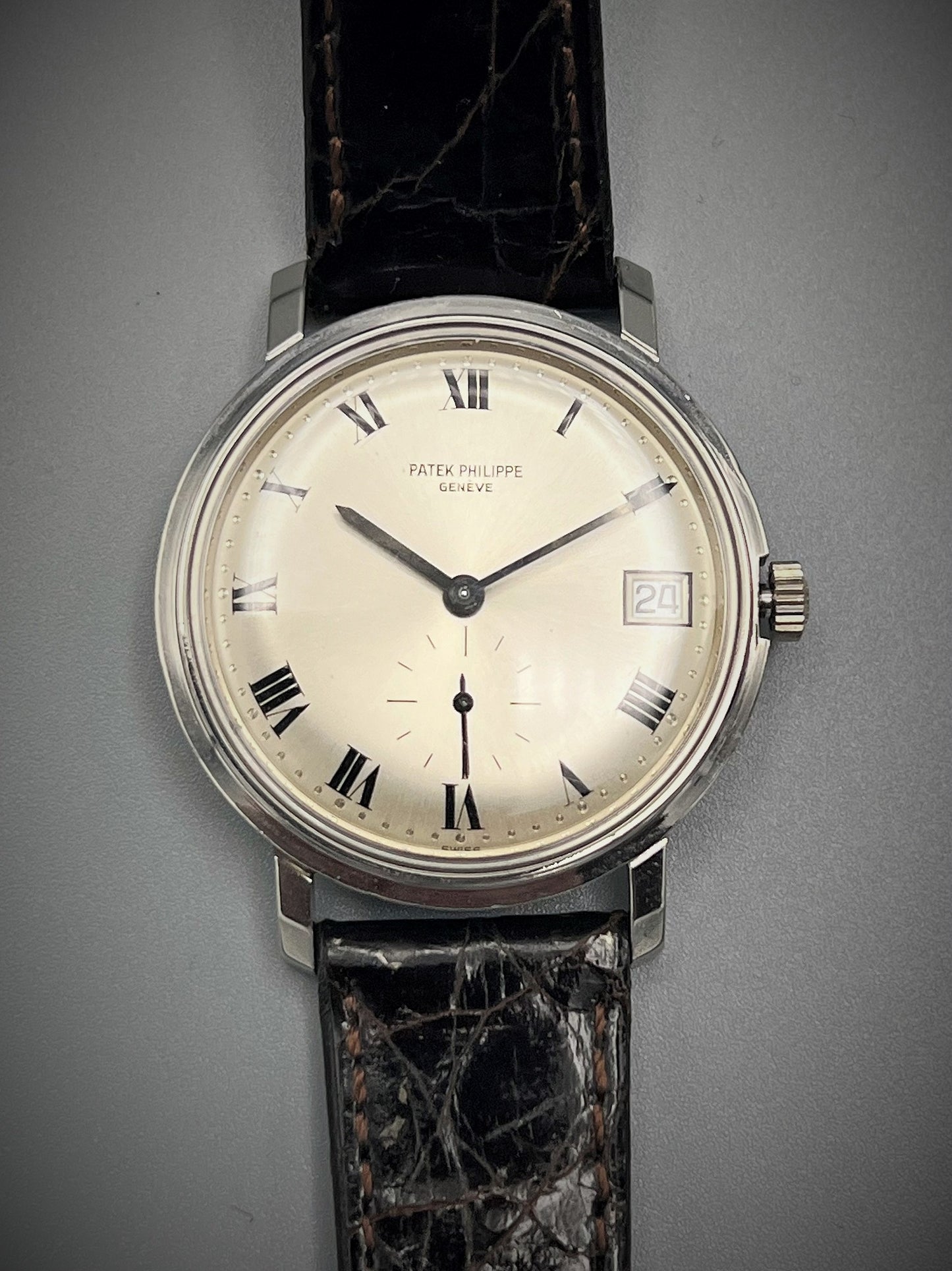 Patek Philippe Ref 3445 Platinum Rare 1960s Automatic