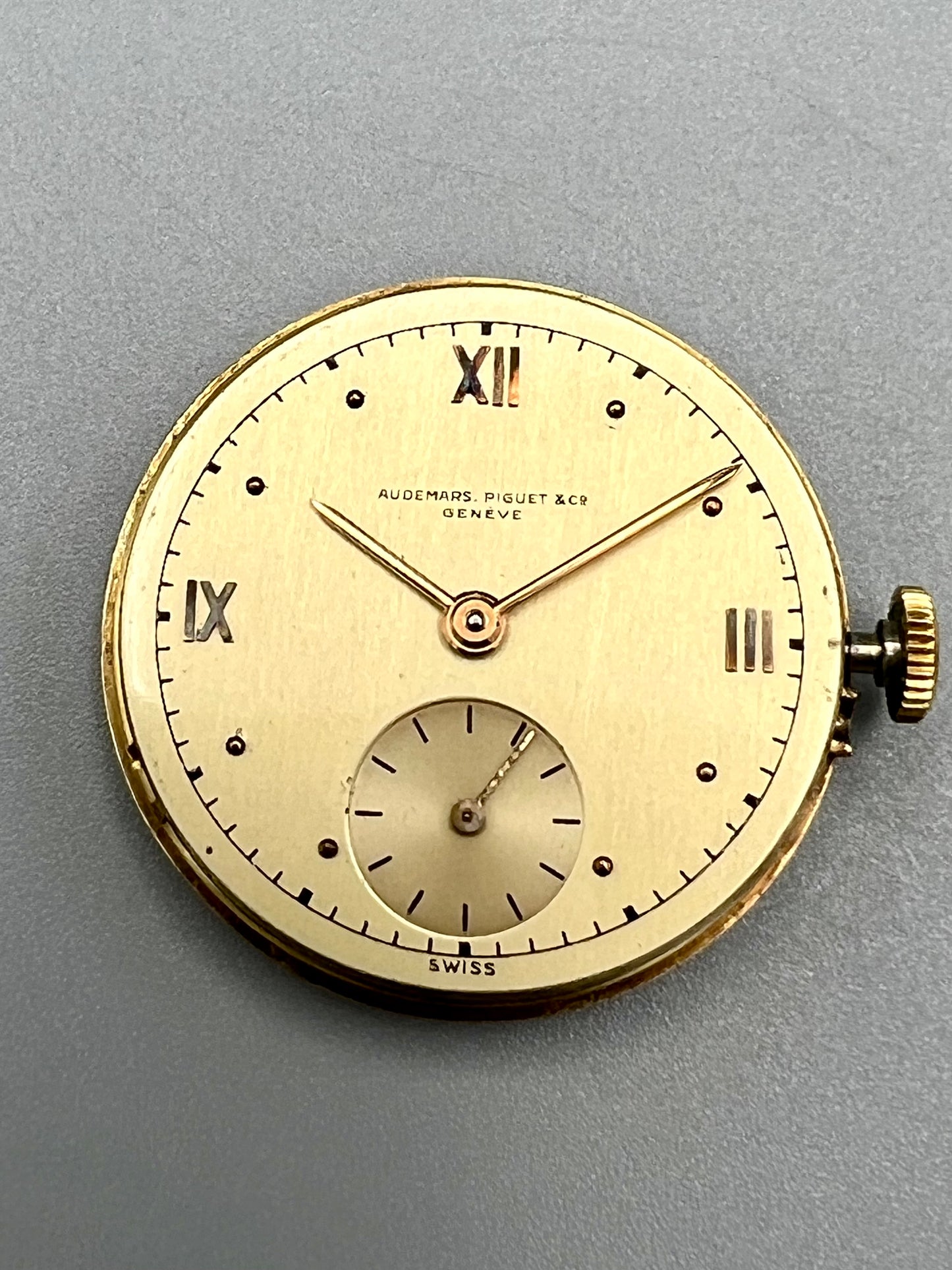 Audemars Piguet Extremely Rare and Very Special Manual Wind Cal. VZSS, Serial Number 51960, Early 1940s
