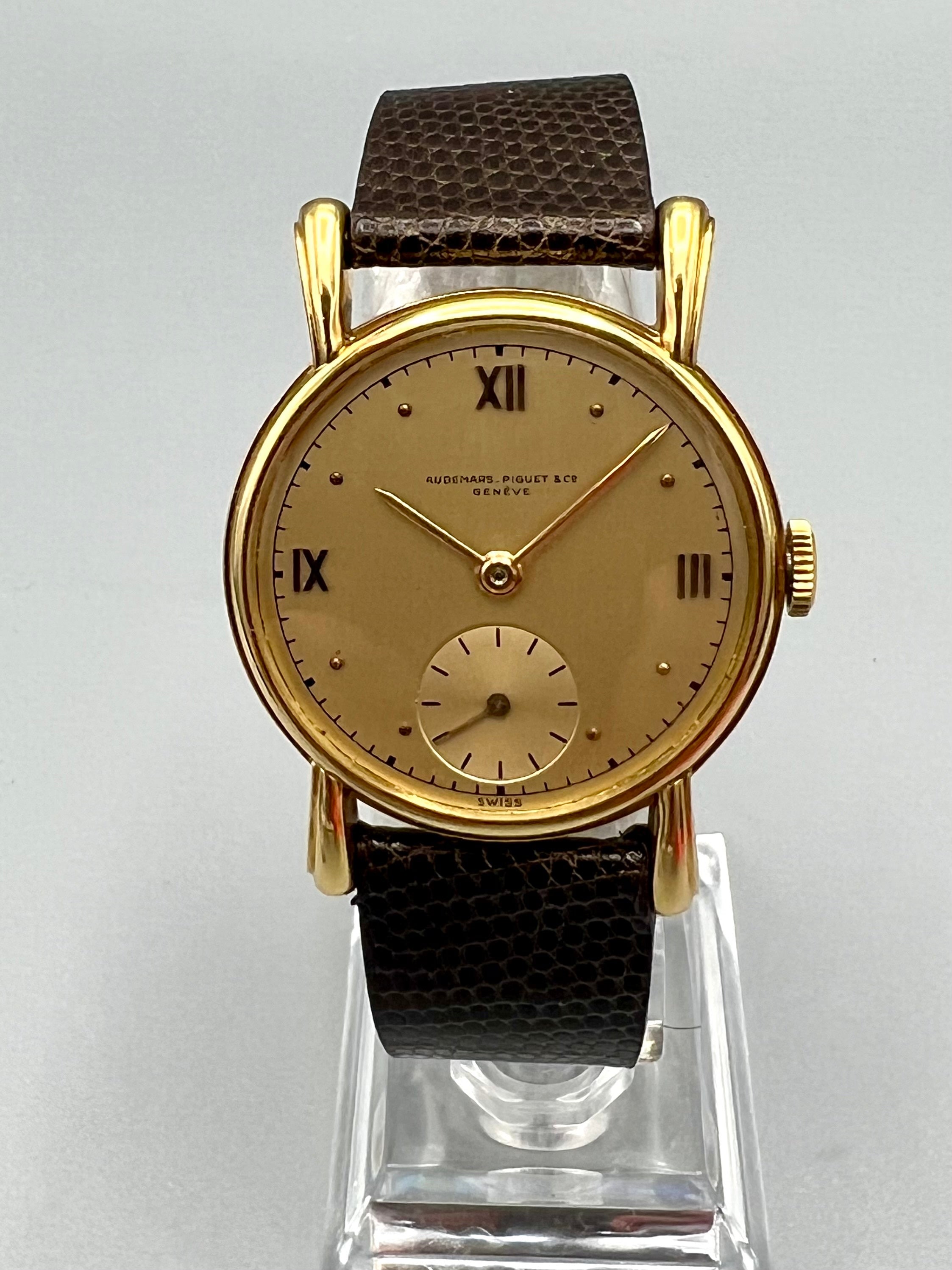 Audemars Piguet Extremely Rare and Very Special Manual Wind Cal. VZSS,  Serial Number 51960, Early 1940s