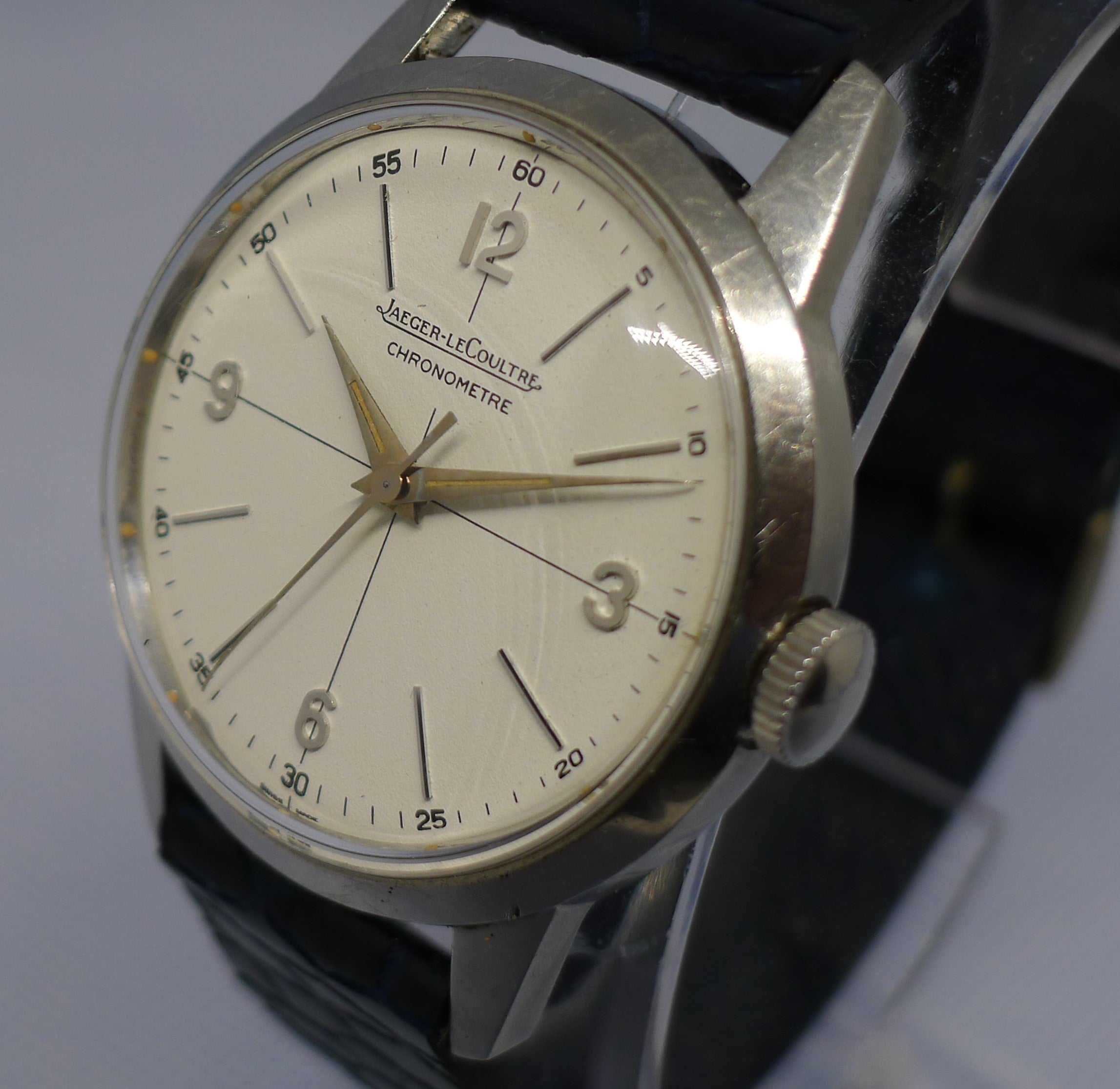 Jaeger LeCoultre Geophysic E168 Rare Original Compass Dial 1958