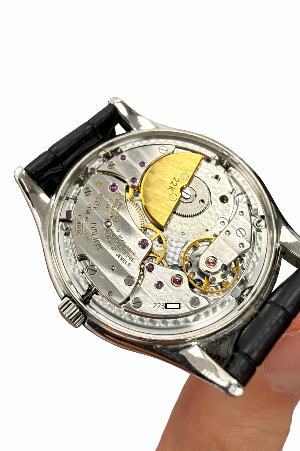 Patek Philippe Ref 3940 P, Early Platinum Model, 1992