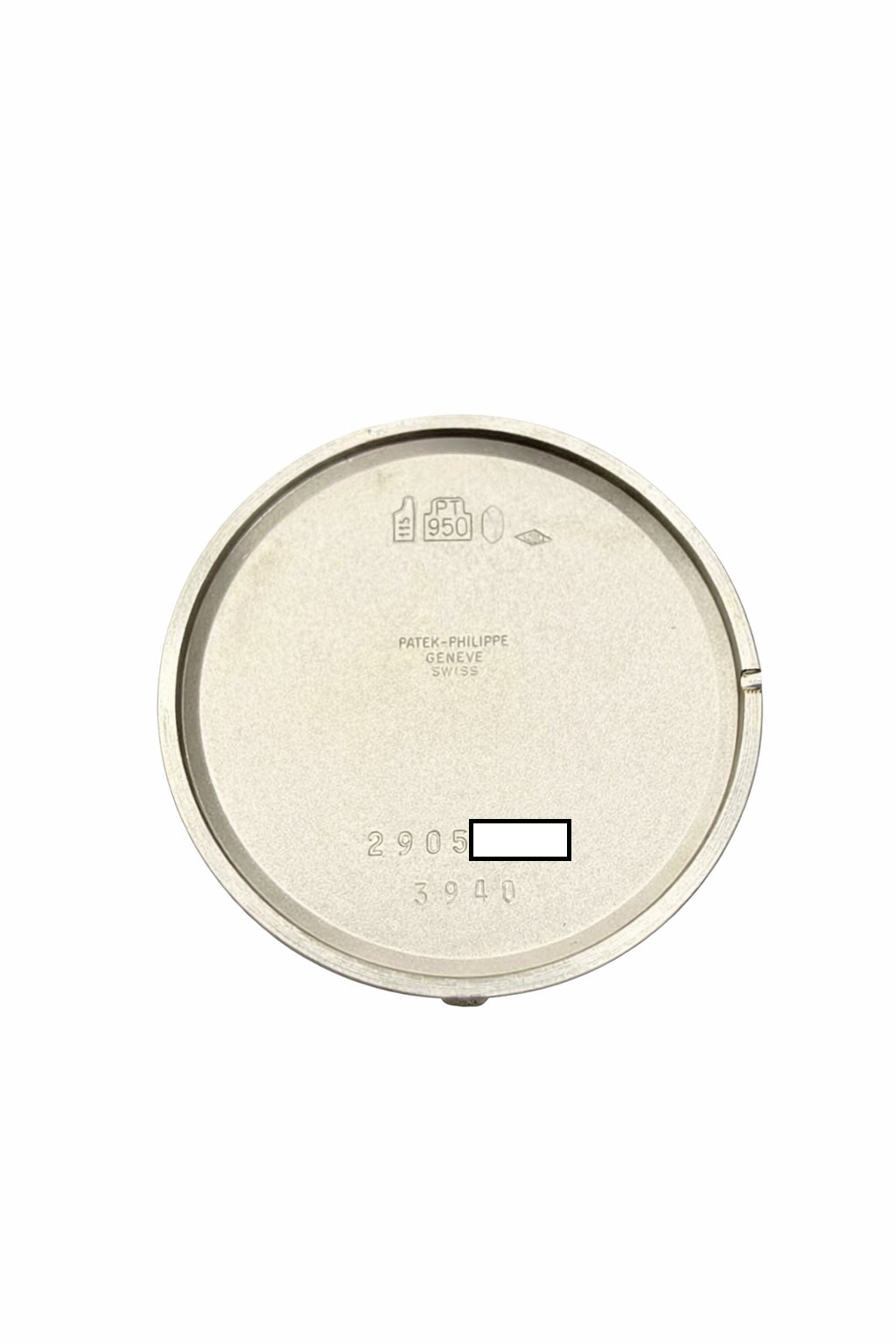 Patek Philippe Ref 3940 P, Early Platinum Model, 1992