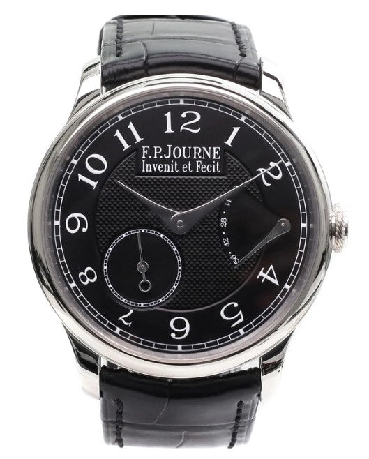 FP Journe Chronometre Souverin Cal 1304 Black Label, Platinum, Rare and Discontinued