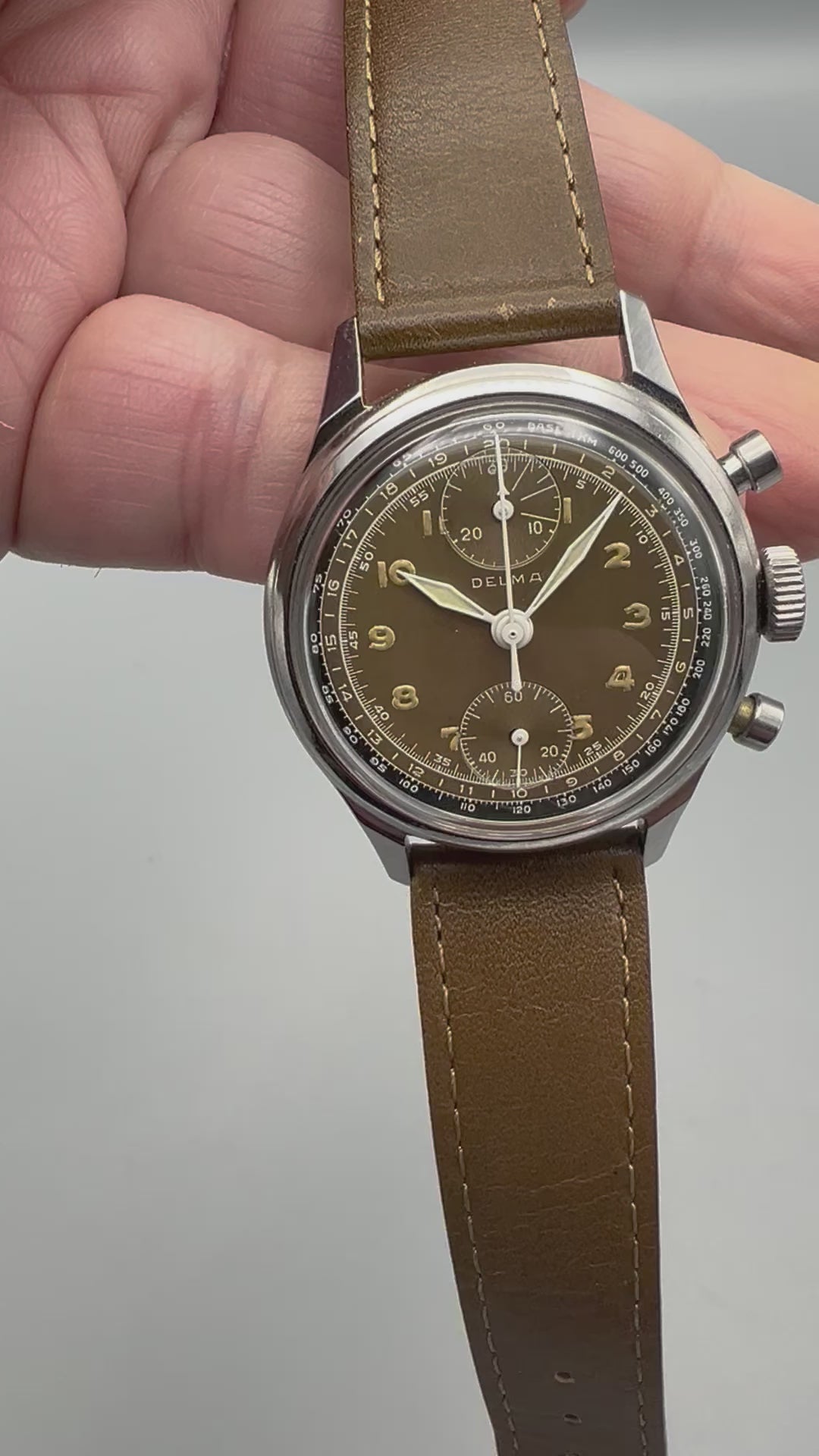 Venus Rare 1960's Vintage Mechanical Hand-Winding Round-Date Men's Watch |  eBay